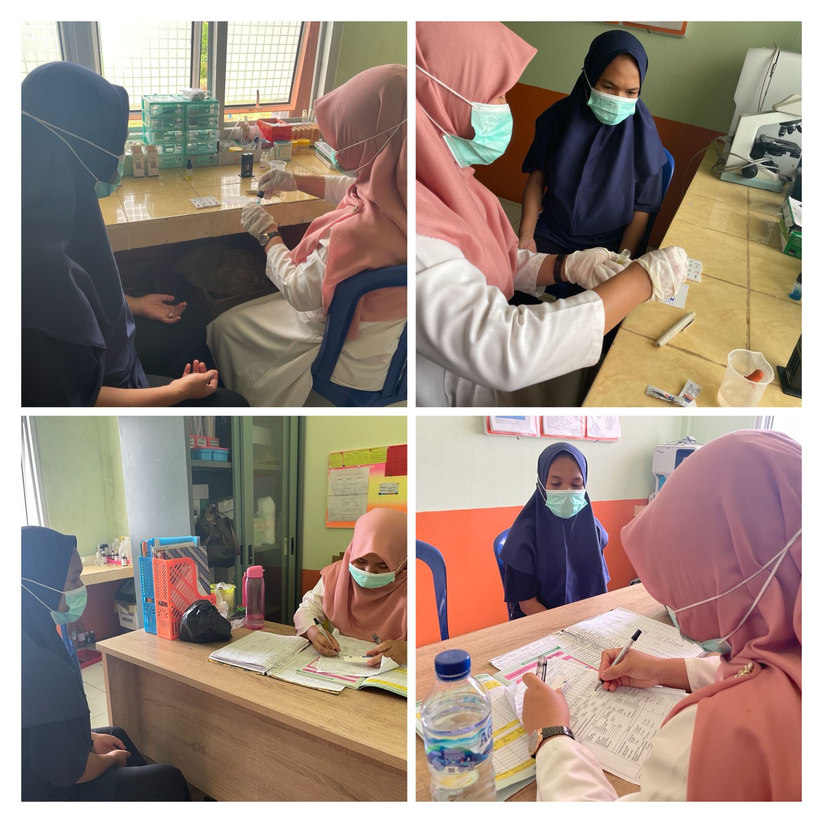 Pelayanan di Ruangan Laboratorium Puskesmas AirPura