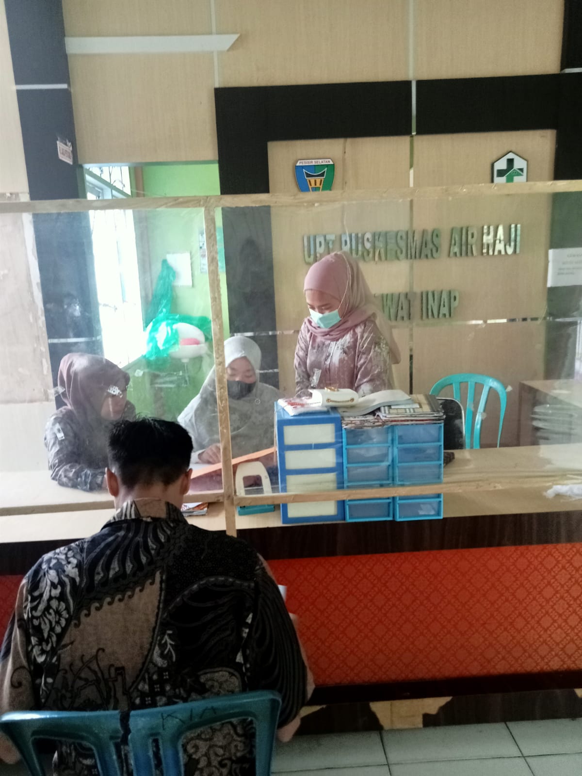 Puskesmas air haji Pelayanan di ruang rawat inap RRI
