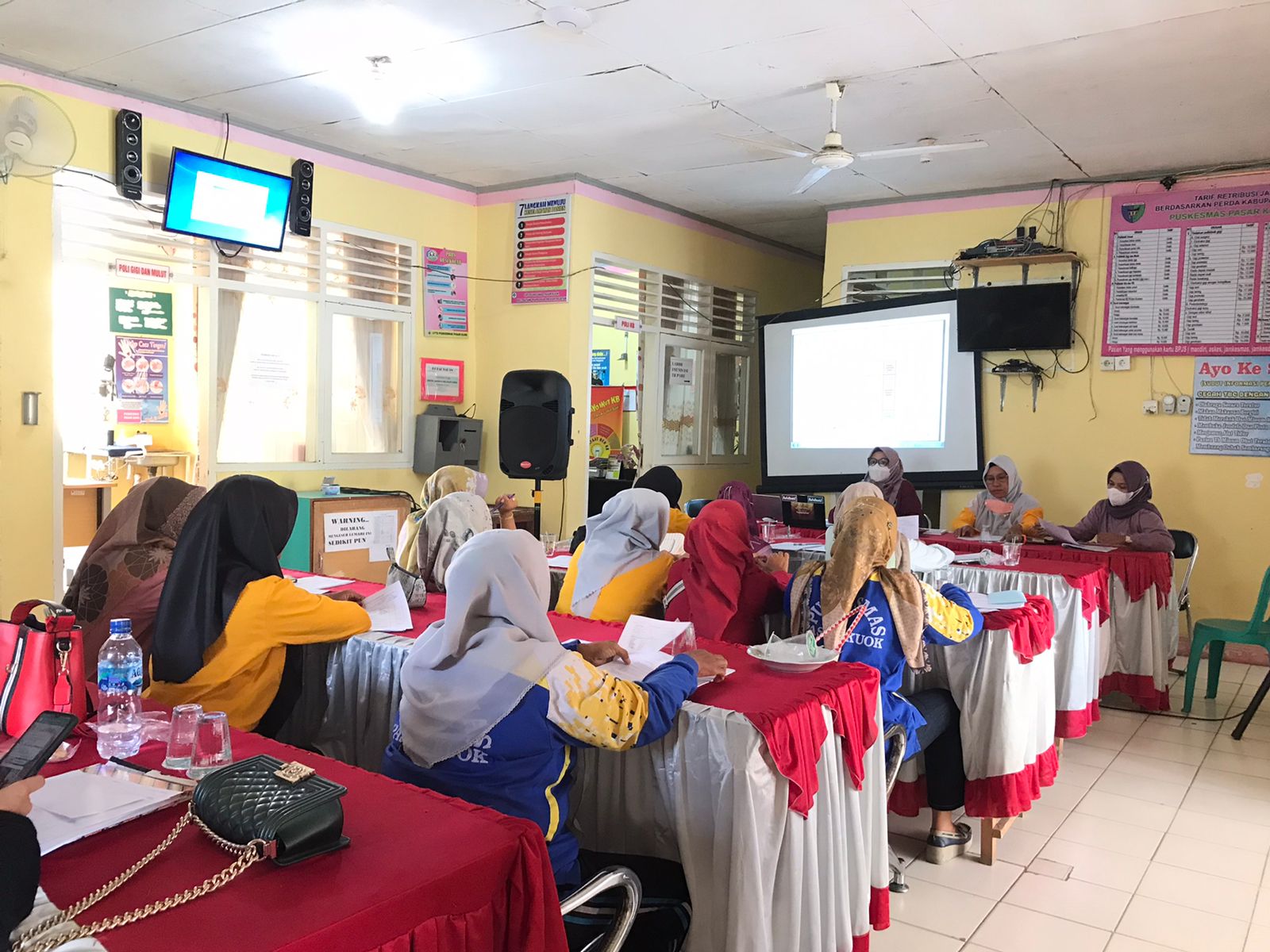 Puskemas pasar Kuok Sosialisasi MTBS/M