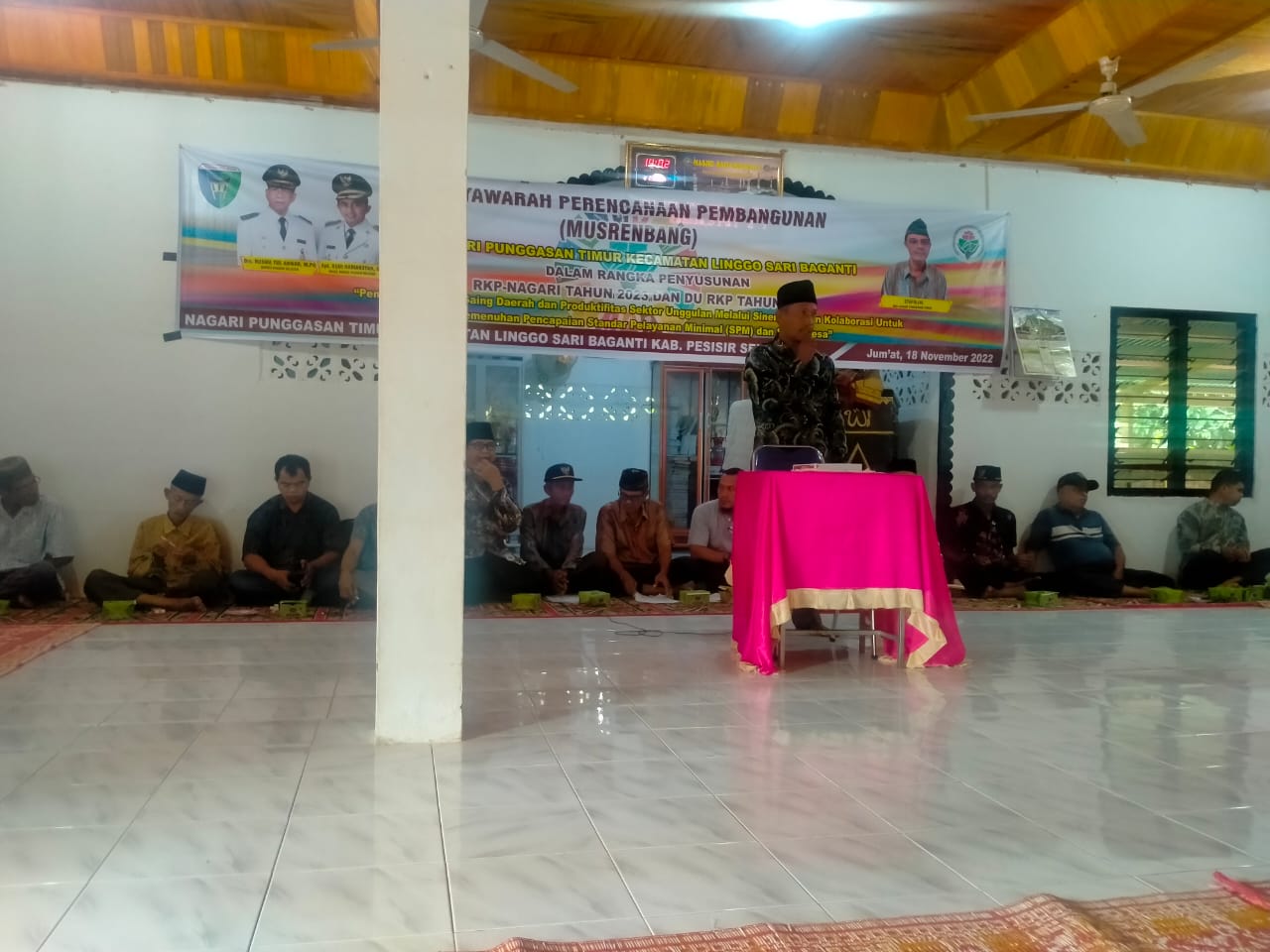 Musrembang di Nagari punggasan Timur Puskesmas Air haji