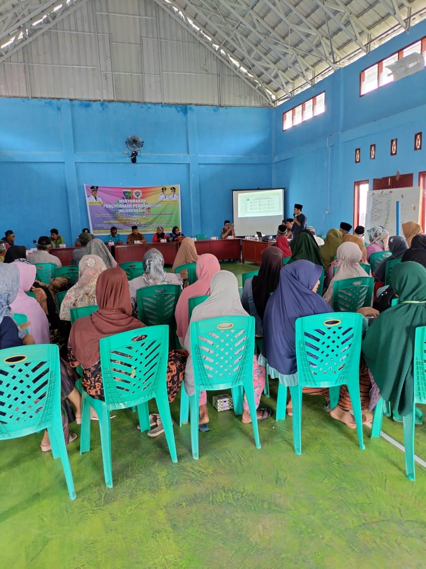 Puskesmas Air haji Musrenbang di Nagari mr.gadang 
