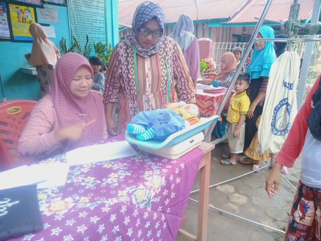 Pelaksanaan Posyandu di Posyandu lengkeng Nagari palokan Inderapura kecamatan Airpura