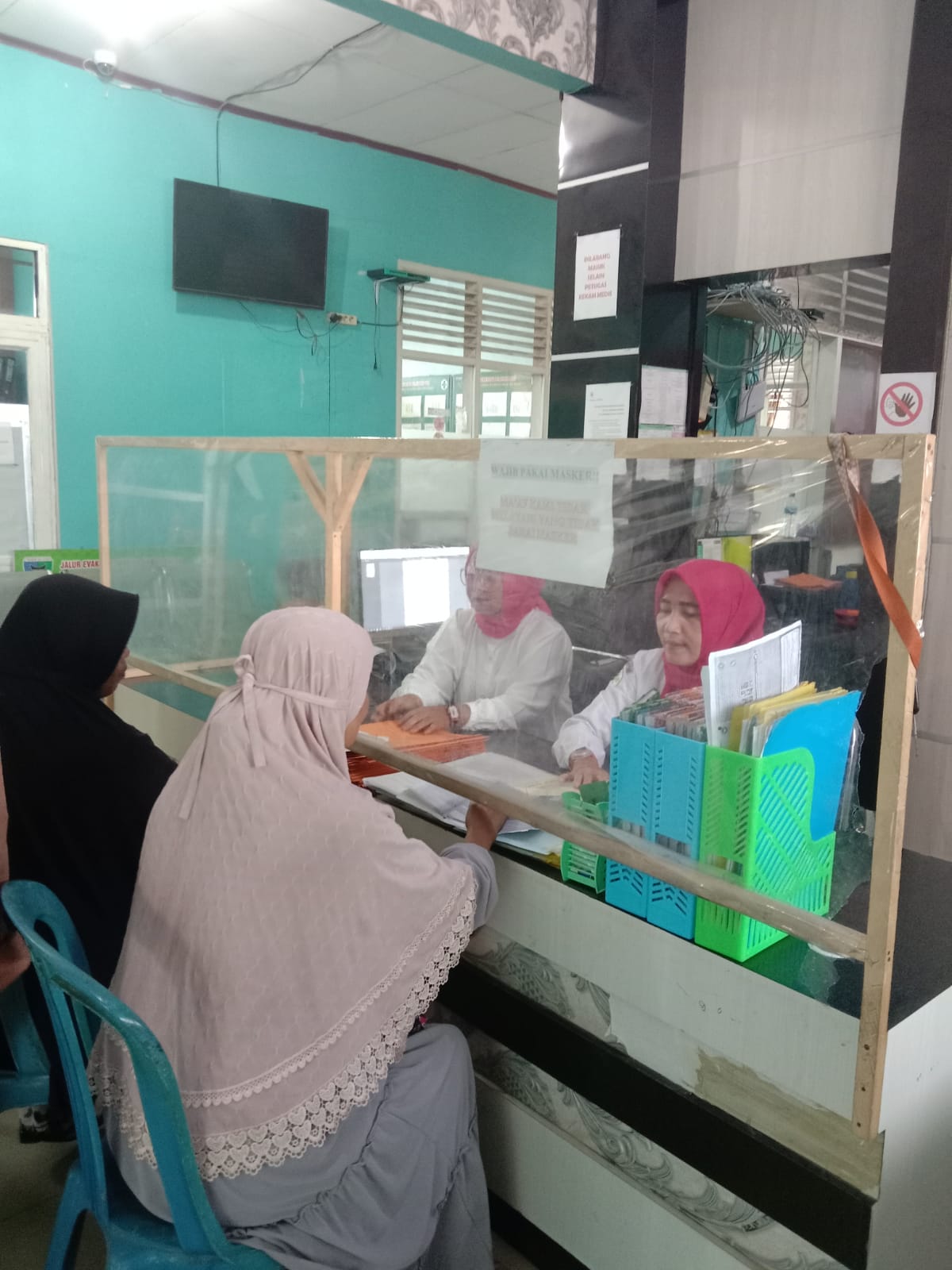PUSKESMAS AIR HAJI SENIN, 02 JANUARI 2023 RUANGAN REKAM MEDIS