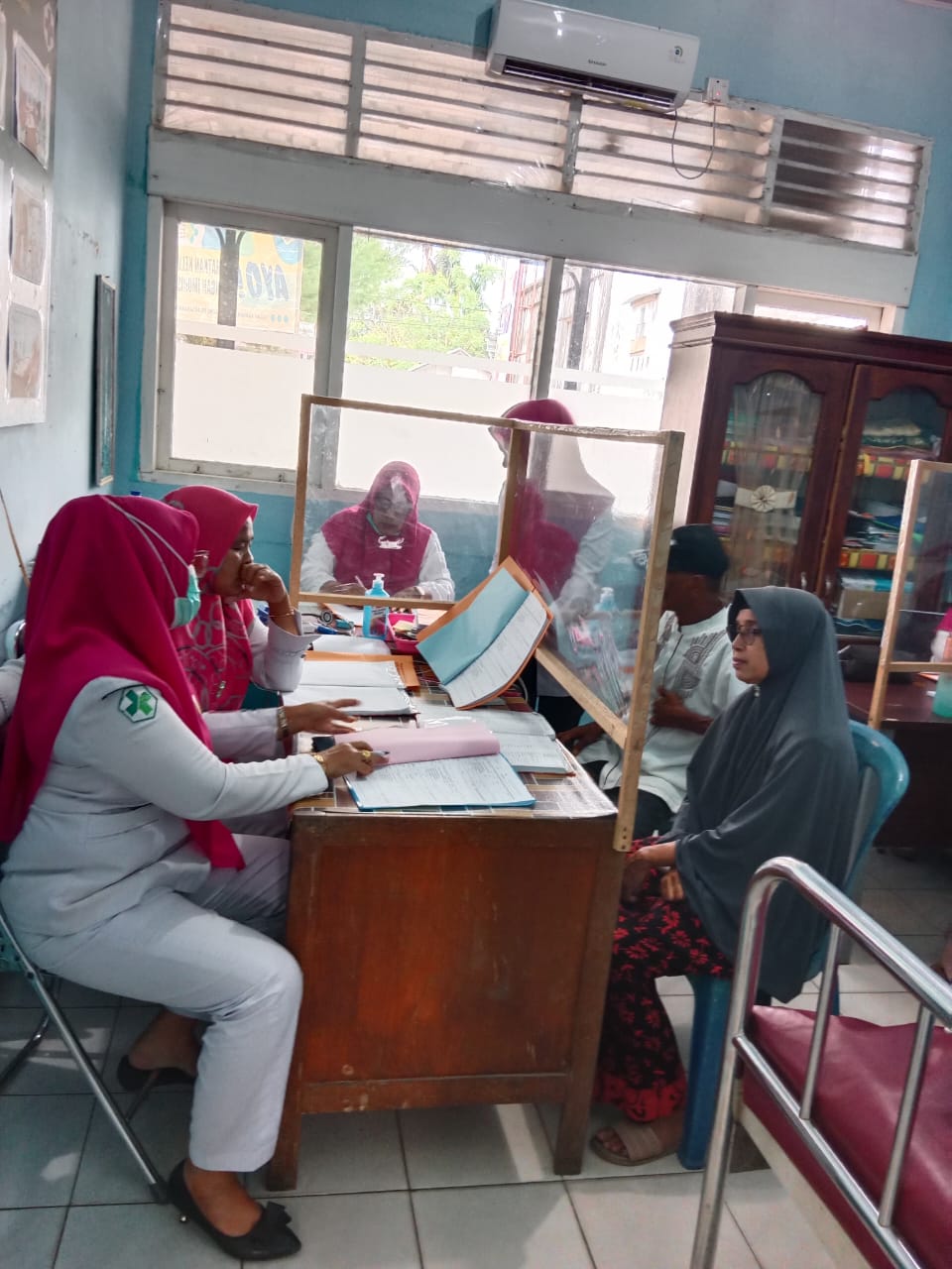 Pelayanan Di Poliklinik Usia Lanjut Puskesmas Air Haji ,  Senin 02 Januari 2023
