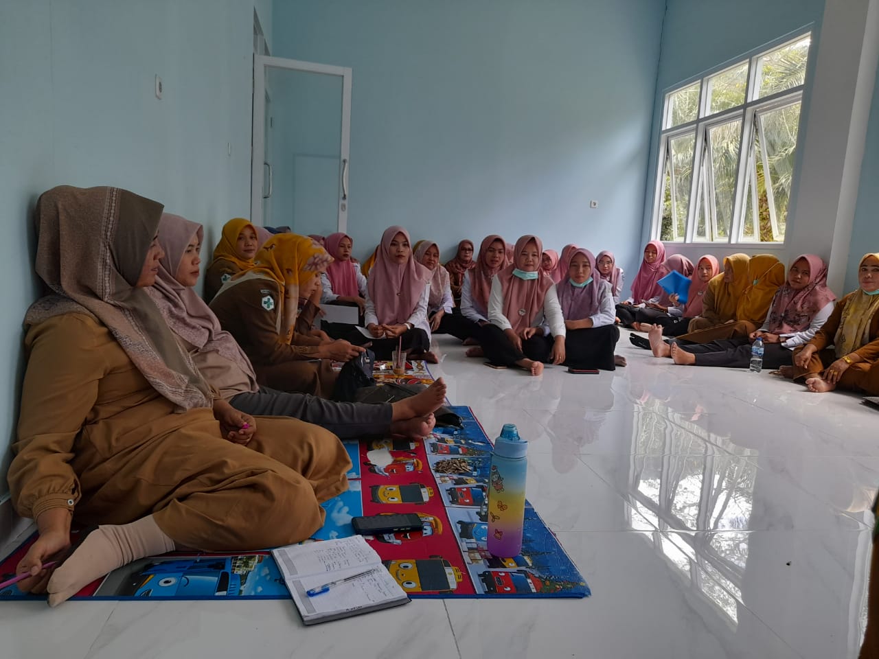  Melaksanakan Pertemuan Dalam Rangka Menyapakati Aturan,SK dan Peningkatan Progam Puskesmas Kayu Gad