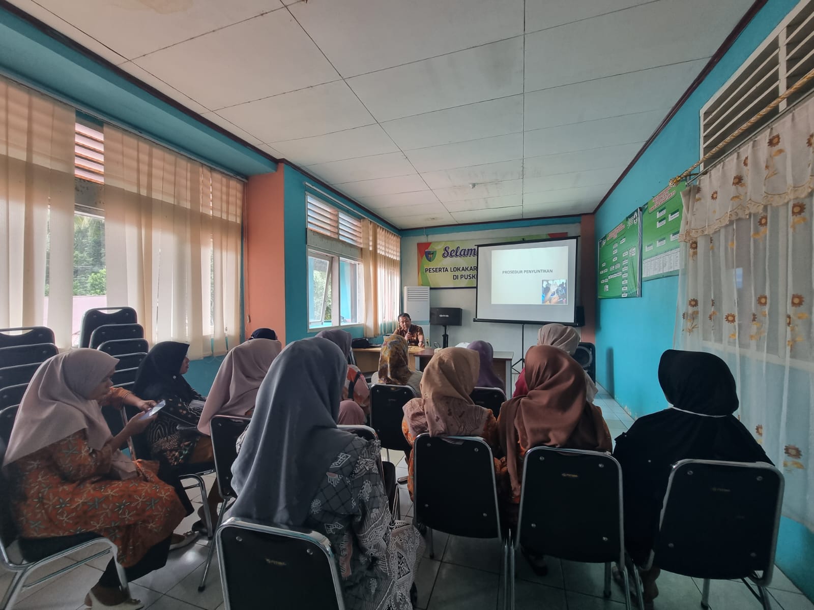 Puskesmas Air Haji Melaksanakan Sosialisasi Tentang Posyandu Kepada Penanggungjawab Posyandu Terpili