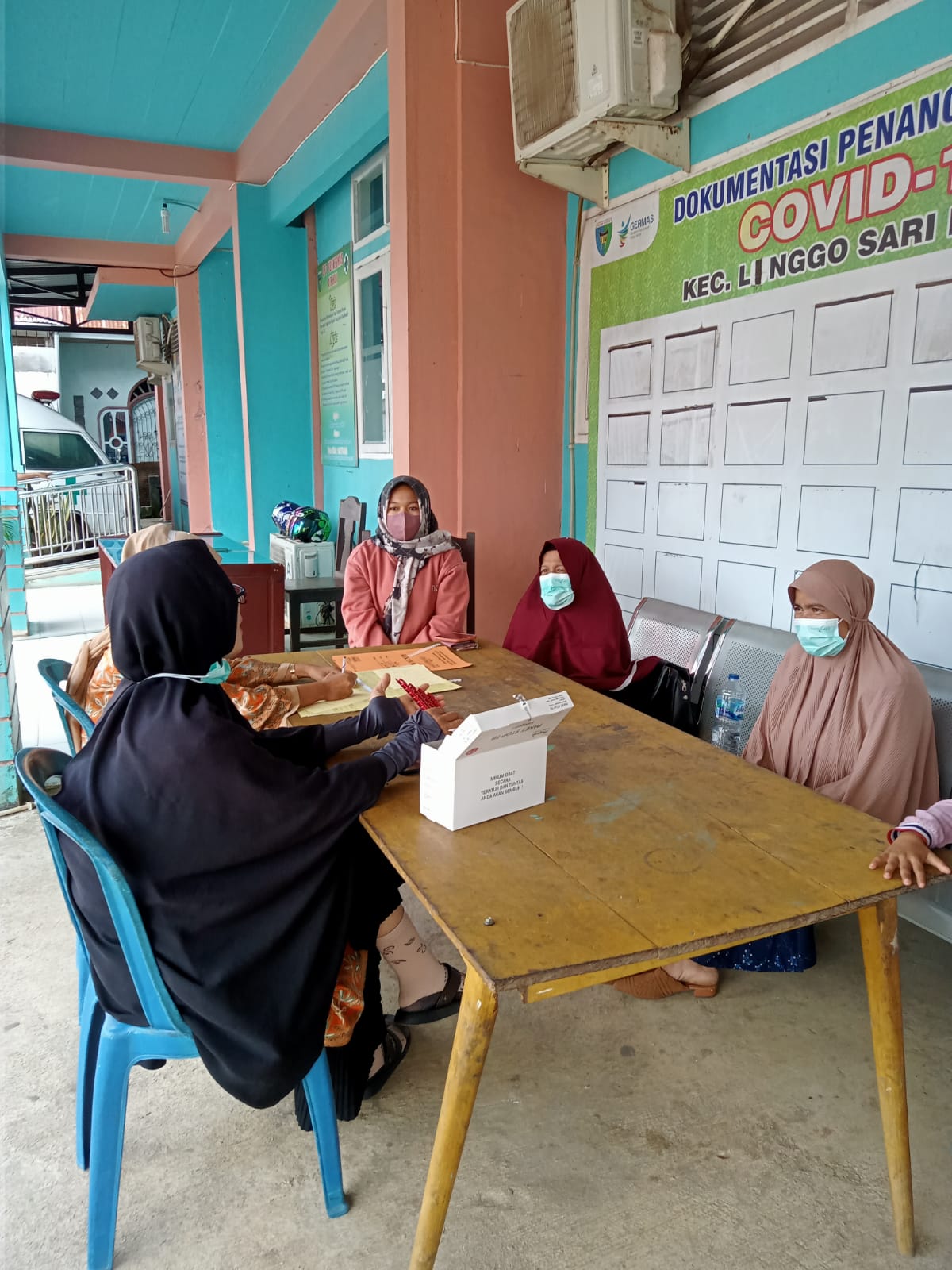 Pelayanan di Ruangan  TB Paru Puskesmas Air Haji 