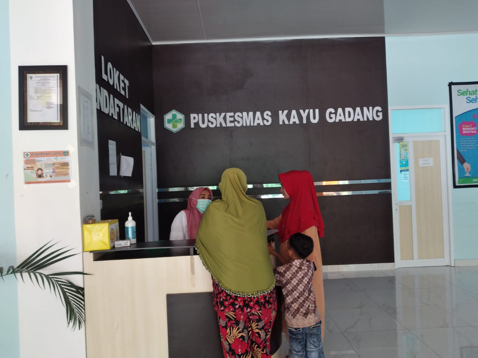 Puskesmas kayu gadang melakukan pelayanan mulai dari Rekam Medis