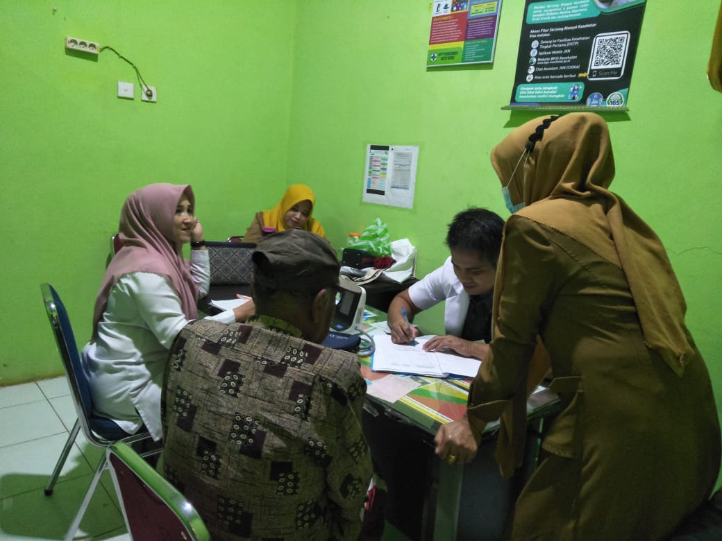 Pelayanan Poli Lansia di UPT Puskesmas Koto Baru