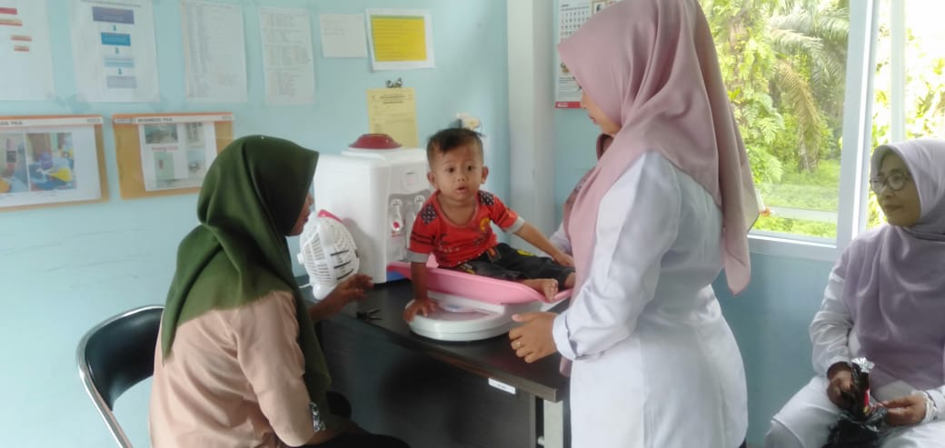 Pelayanan Anak Menggunakan Manajemen Terpadu Balita Sakit  MTBS di Puskesmas Kayu Gadang