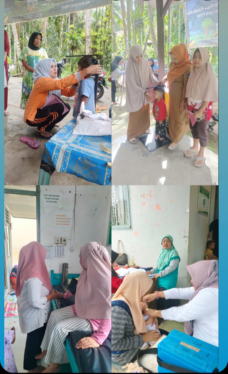 KEGIATAN POSYANDU PUSKESMAS BBB JANUARI TAHUN 2023.