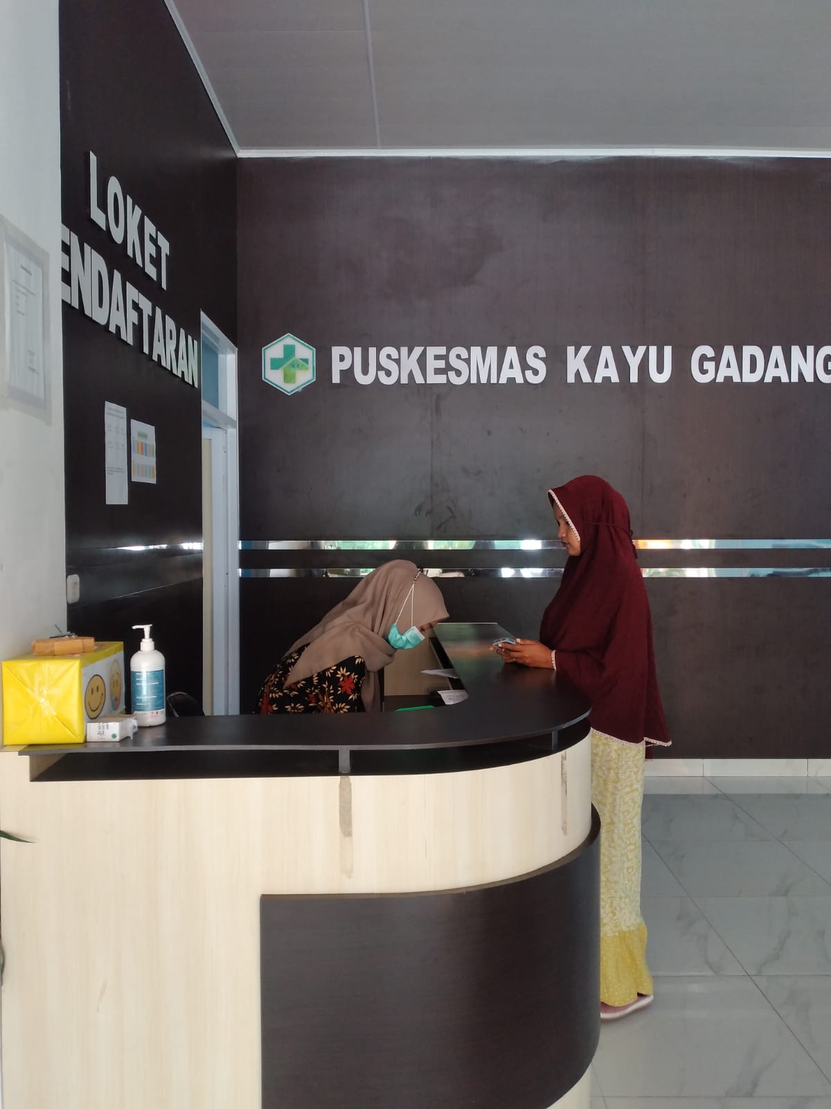 Puskesmas kayu gadang melakukan pelayanan mulai dari Rekam Medis