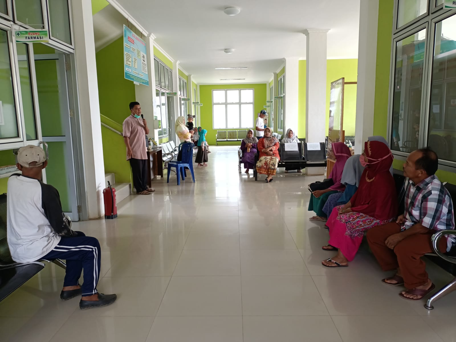 PENYULUHAN DALAM GEDUNG PUSKESMAS BL SELASA DALAM RANGKA MENDUKUNG INOVASI PASAN MANDE