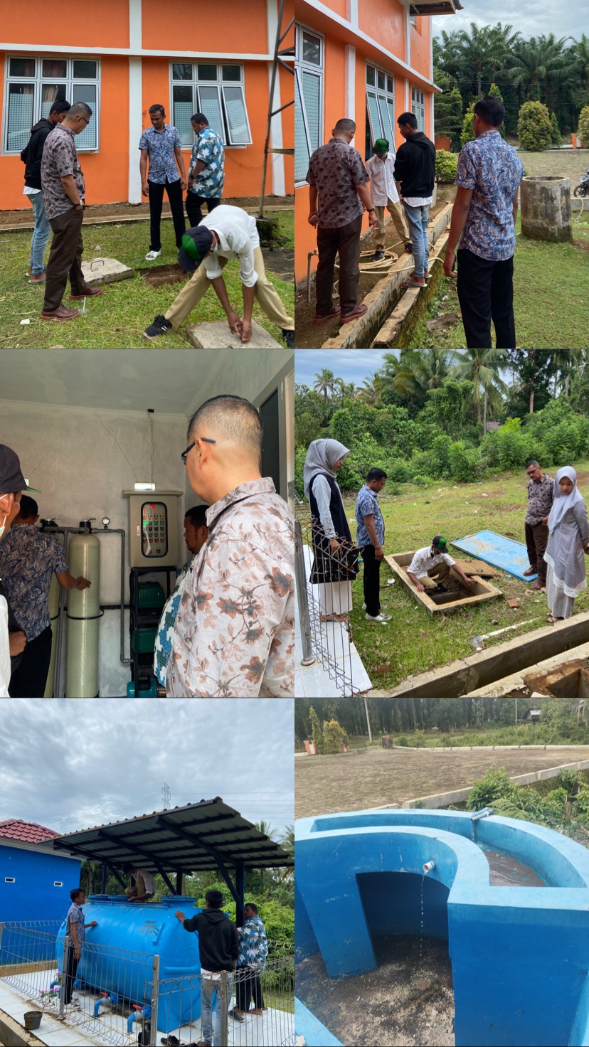 Puskesmas Airpura Pemantauan Instalasi Pengelolaan Air Limbah (IPAL) 