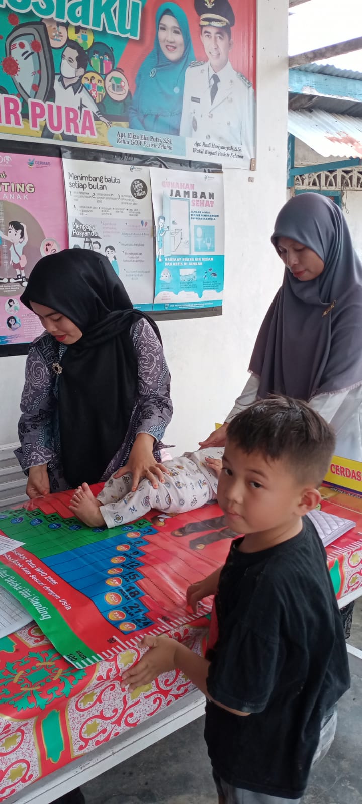 PKM AIRPURA PELAKSANAAN POSYANDU RUTIN BULANAN JERUK I MEDAN BAIK NAGARI TLUK KUALO