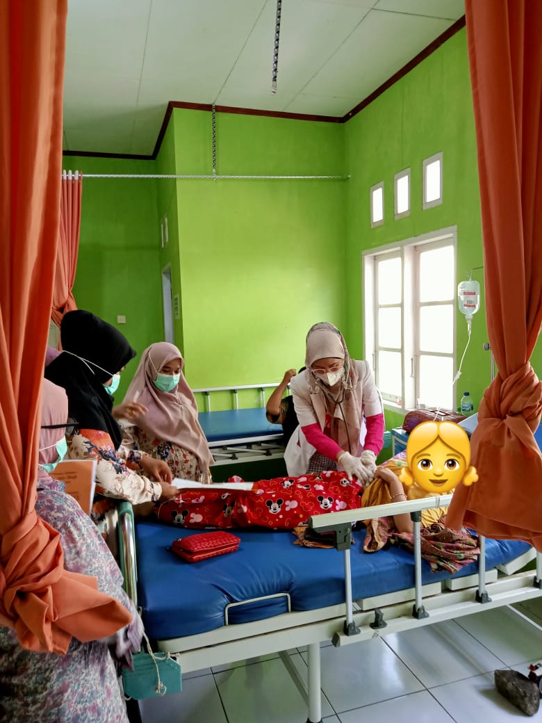 Pelayanan di ruang rawat inap RRI Puskesmas air haji 