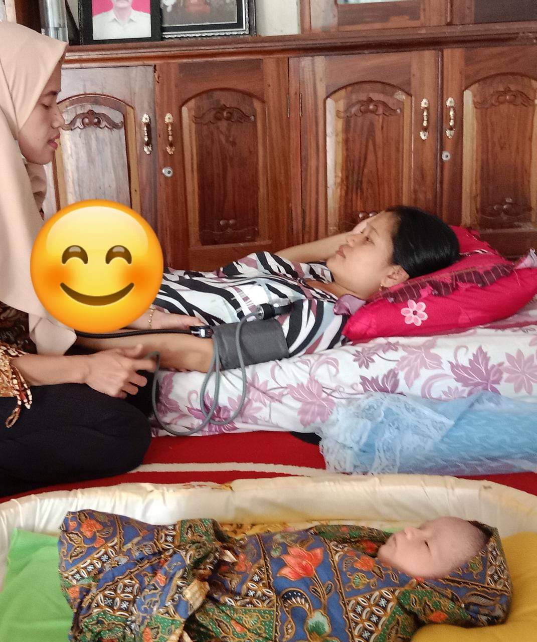 Puskesmas Air haji Melakukan kunjungan rumah neonatus