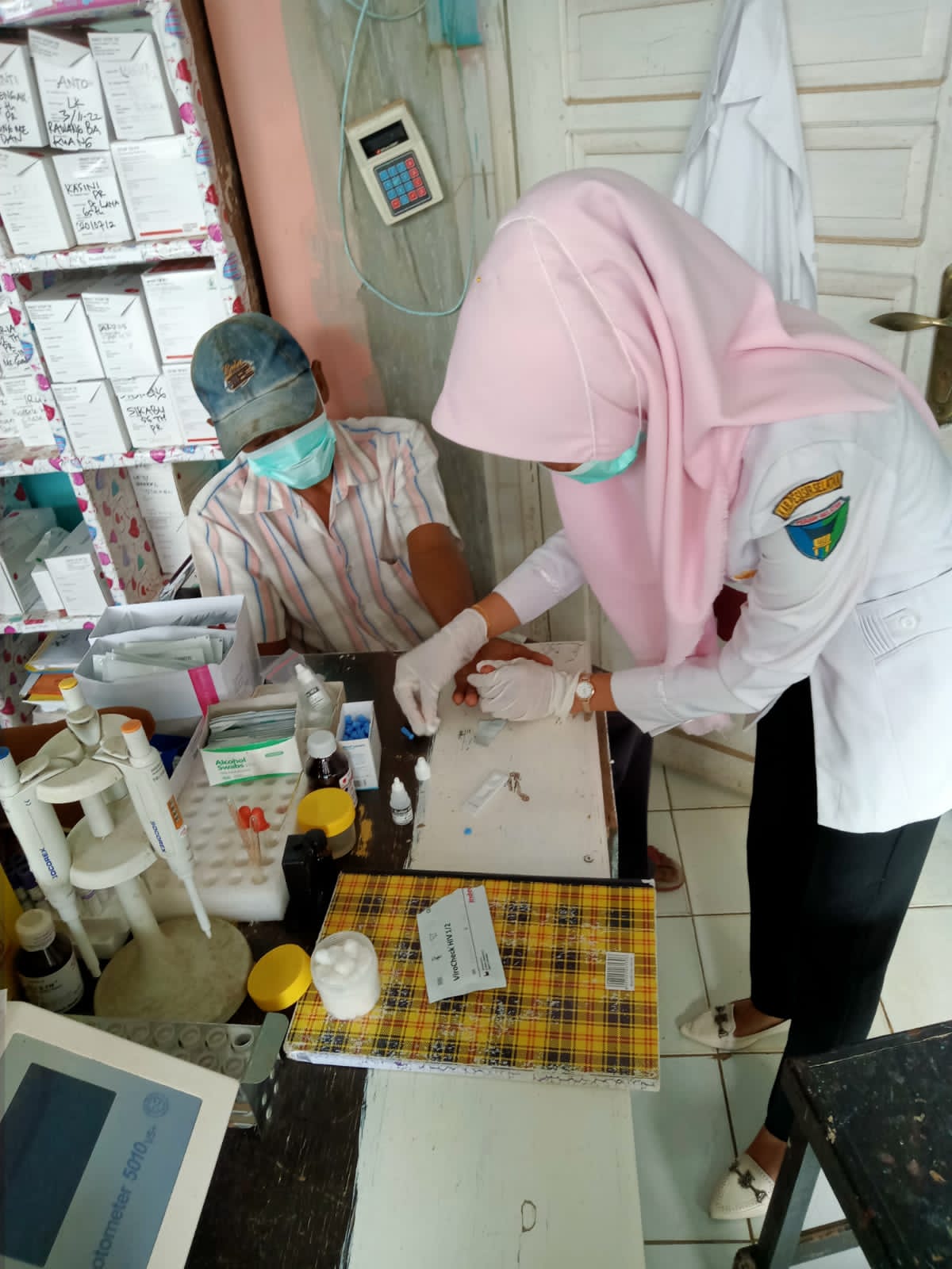 Pelayanan HIV di puskesmas air haji