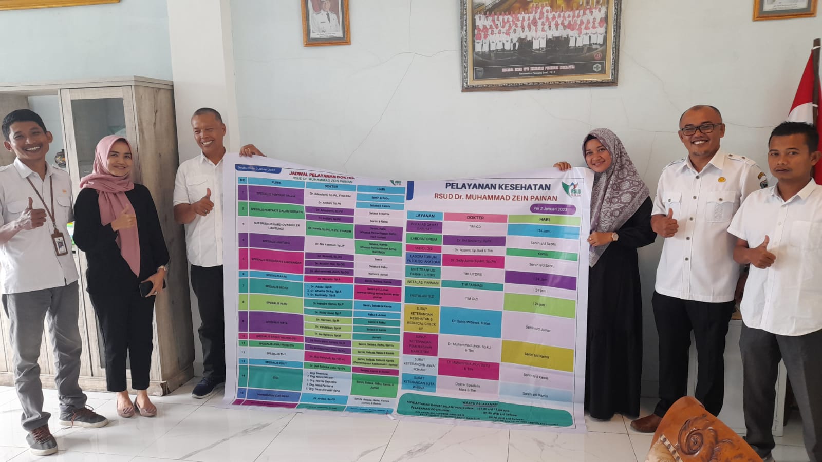 Sosialisasi dan kesepakatan dalam peningkatkan mutu pelayanan RSUD M.Zein Painan dgn Puskesmas Inder