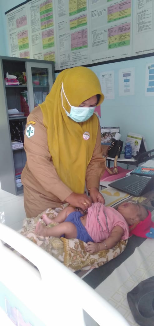 Pelayanan Anak Menggunakan Manajemen Terpadu Balita Sakit  MTBS di Puskesmas Kayu Gadang