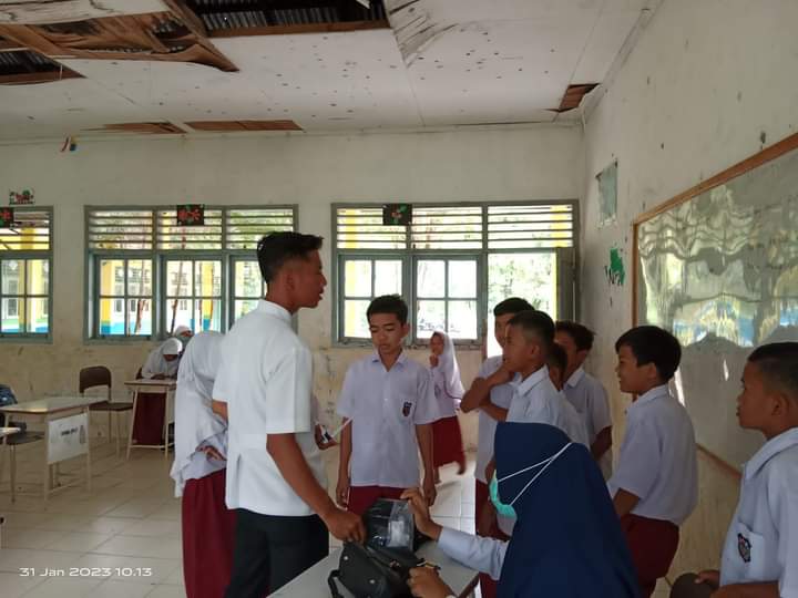 Skrining Perilaku Merokok pada Anak Sekolah SDN 08 Binjai Puskesmas Rahul