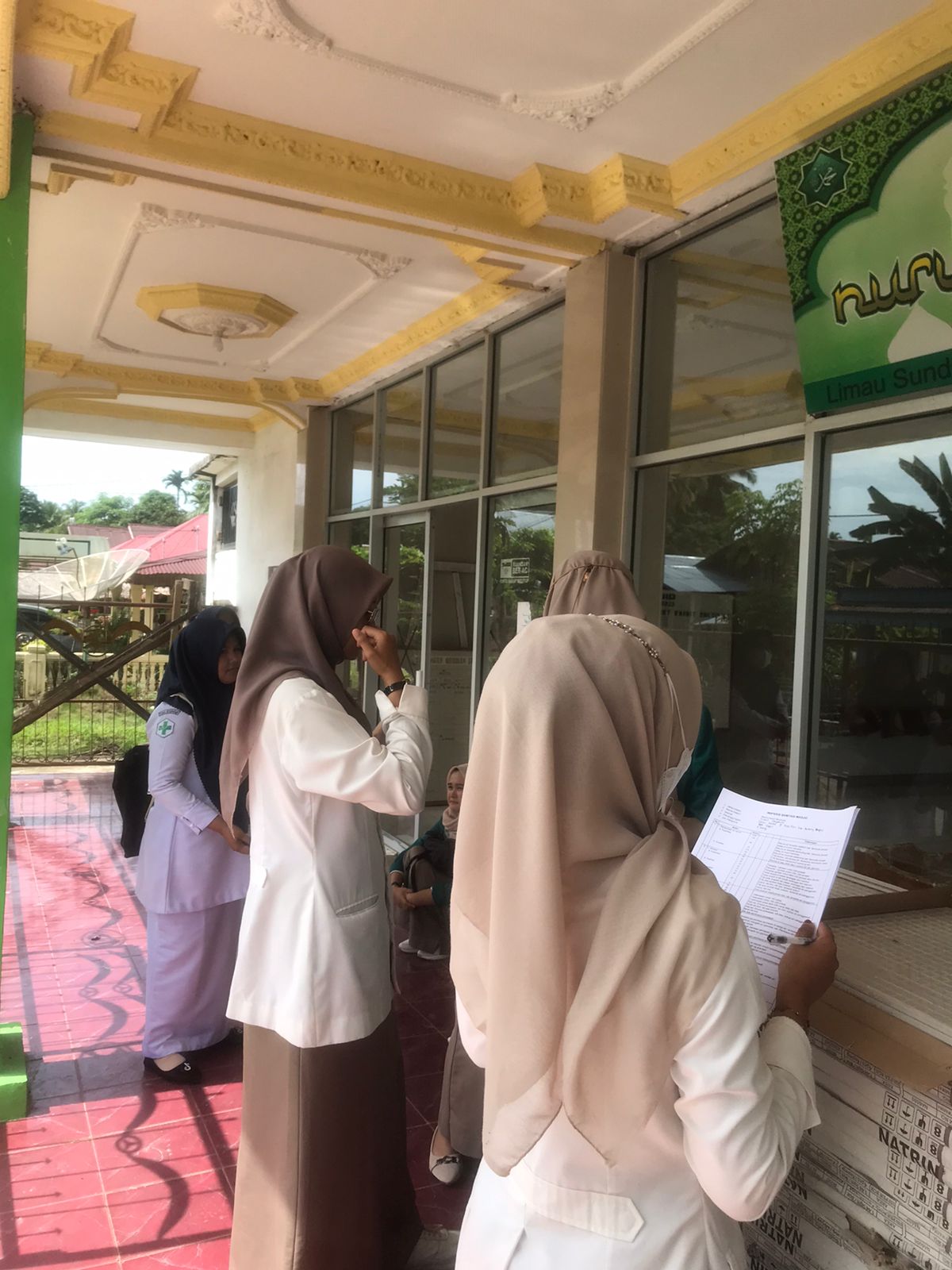 IKL mesjid dan IKL Pangkas Rambut Puskesmas Pasar Kuok