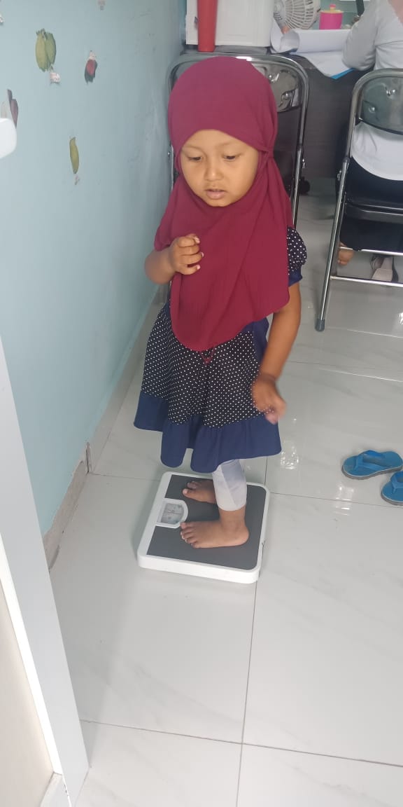 Pelayanan Anak Menggunakan Manajemen Terpadu Balita Sakit  MTBS di Puskesmas Kayu Gadang