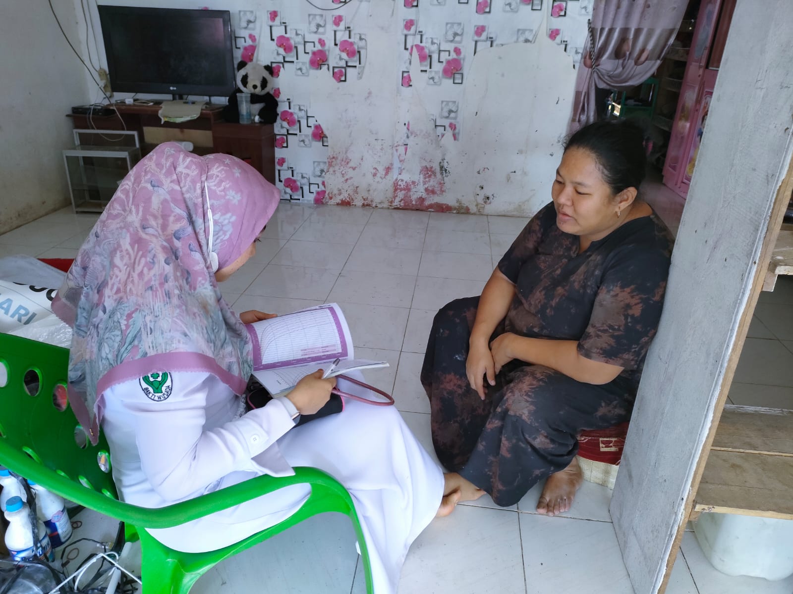 Pelayanan Dasar Kesehatan di Poskeri Alang Sungkai Wilker Puskesmas Air Haji 