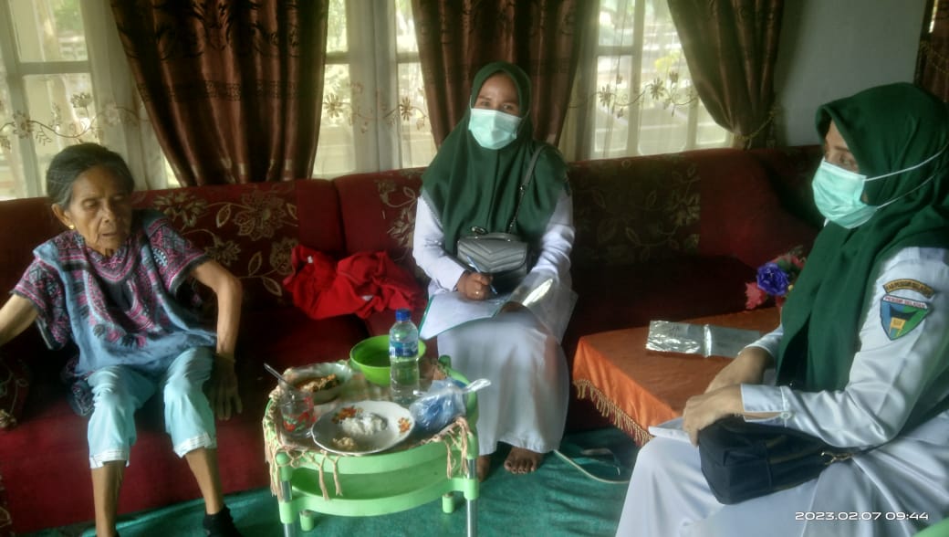 Kunjungan Petugas TB ke Rumah Pasien Suspect TB Wilker Puskesmas Inderapura