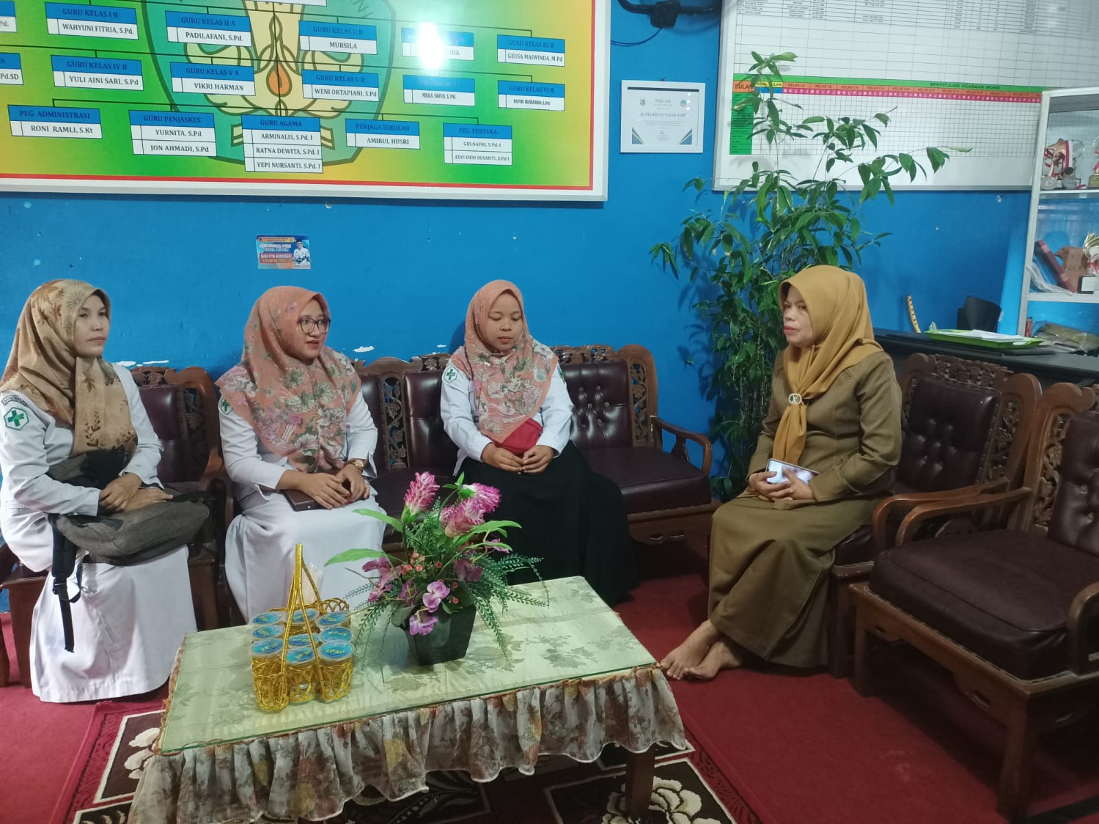 ADVOKASI KEBIJAKAN KAWASAN TAMPA ROKOK KE SEKOLAH  DI WILAYAH PUSKESMAS PASAR BARU