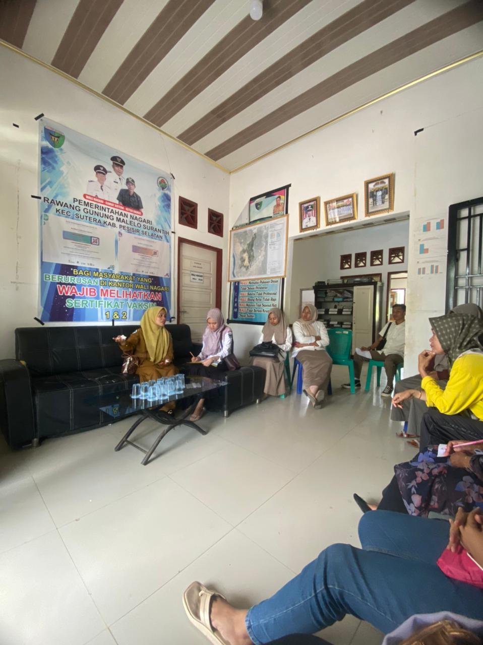 Puskesmas surantih  Melaksanakan kegiatan Pengecekan sumber Mata ait \"Pincuran Angik\" di nagari Ra