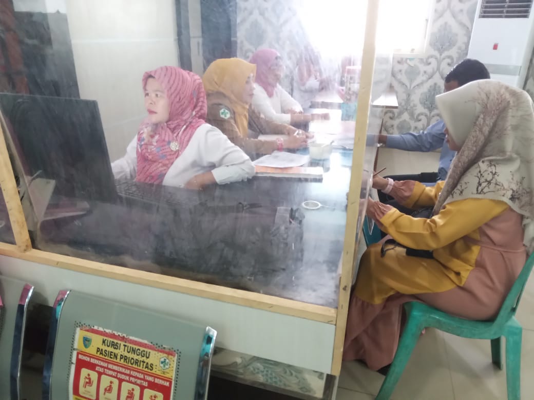 Puskesmas Air Haji melakukan pelayanan mulai dari Rekam Medis