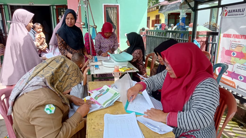 Puskesmas Air haji Posyandu Flamboyan 2 Lb Tanjak didaerah binaan Poskesri Lb Tanjak 