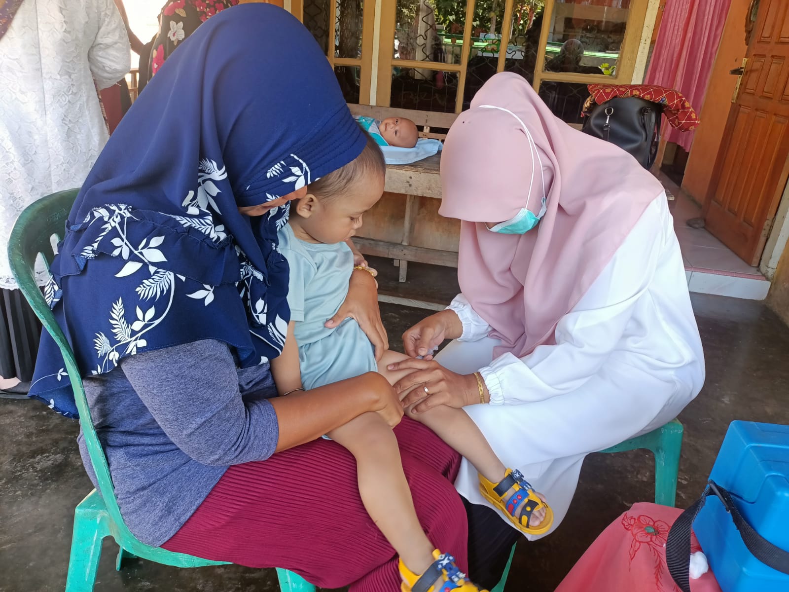 POSYANDU BUAH KAREH DI KAMPUNG  MEDAN BAIK  NAGARI KAMBANG  WILKER UPT PUSKESMAS KOTO BARU 