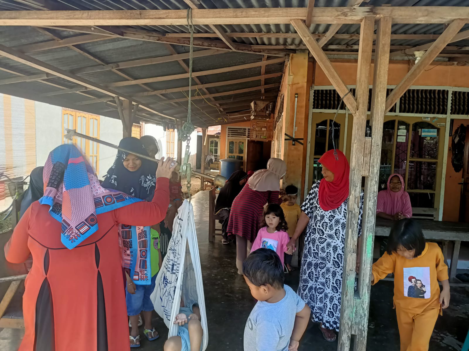 Kegiatan hari ini Lokmin Linsek dan Penggalangan Komitmen Reakreditasi Puskesmas Koto Baru Tahun 202