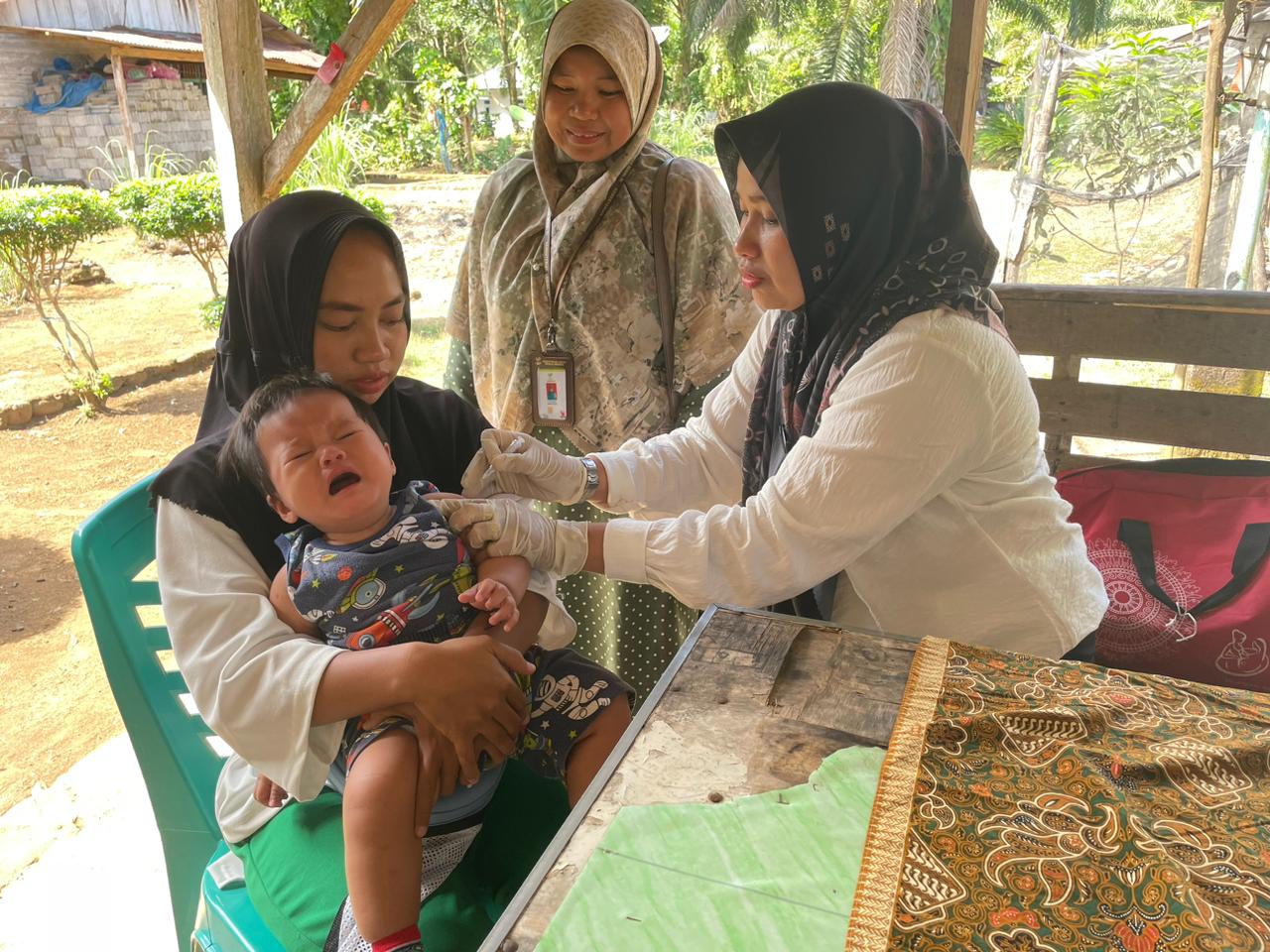 Pelaksanaan posyandu di wilayah kerja Puskesmas Inderapura di  Nagari Tluk amplu yaitu Posyandu Akas