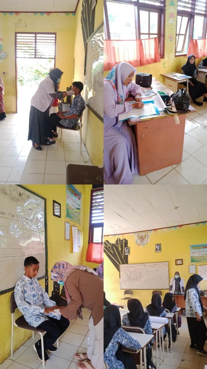 Kegiatan UKS (Pemeriksaan Berkala) Anak Sekolah