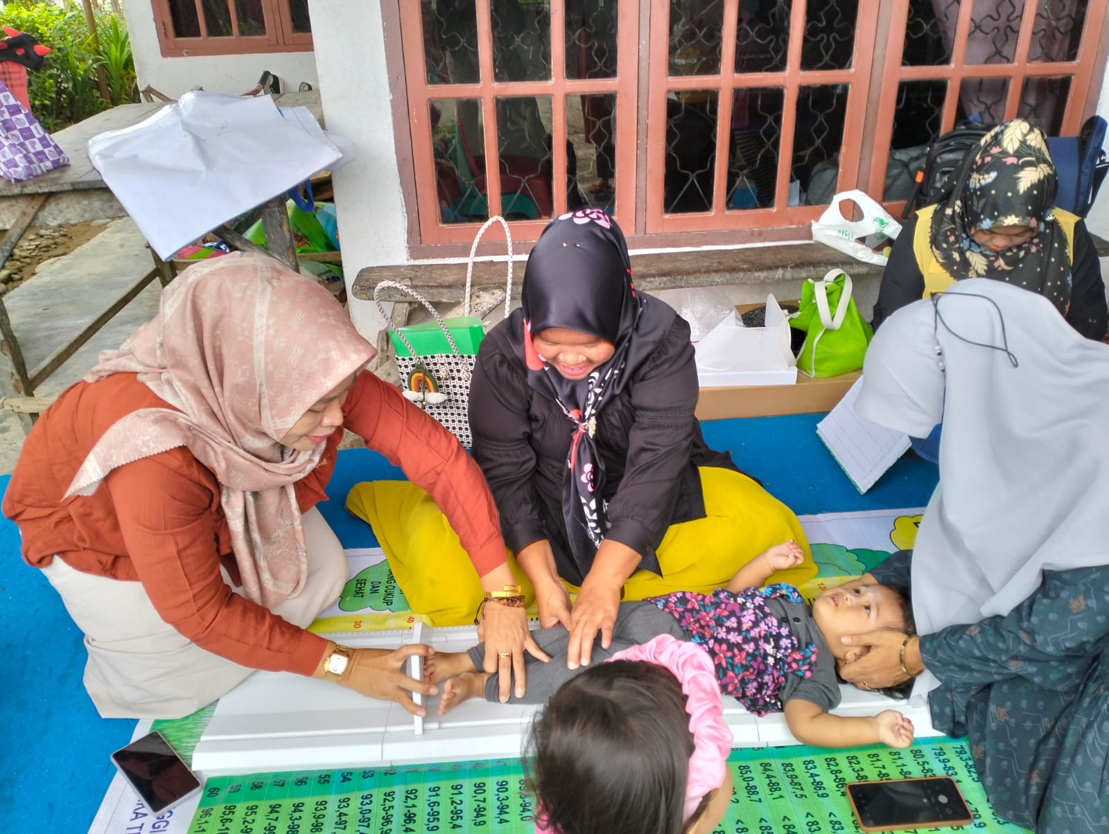 PENIMBANGAN MASAL DAN PEMBERIAN VITAMIN A DI WILKER PUSKESMAS IV KOTO MUDIK