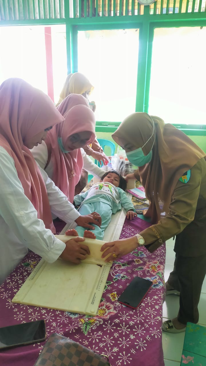 Penimbangan massal & Pemberian vitamin A UPT Puskesmas Tanjung Beringin