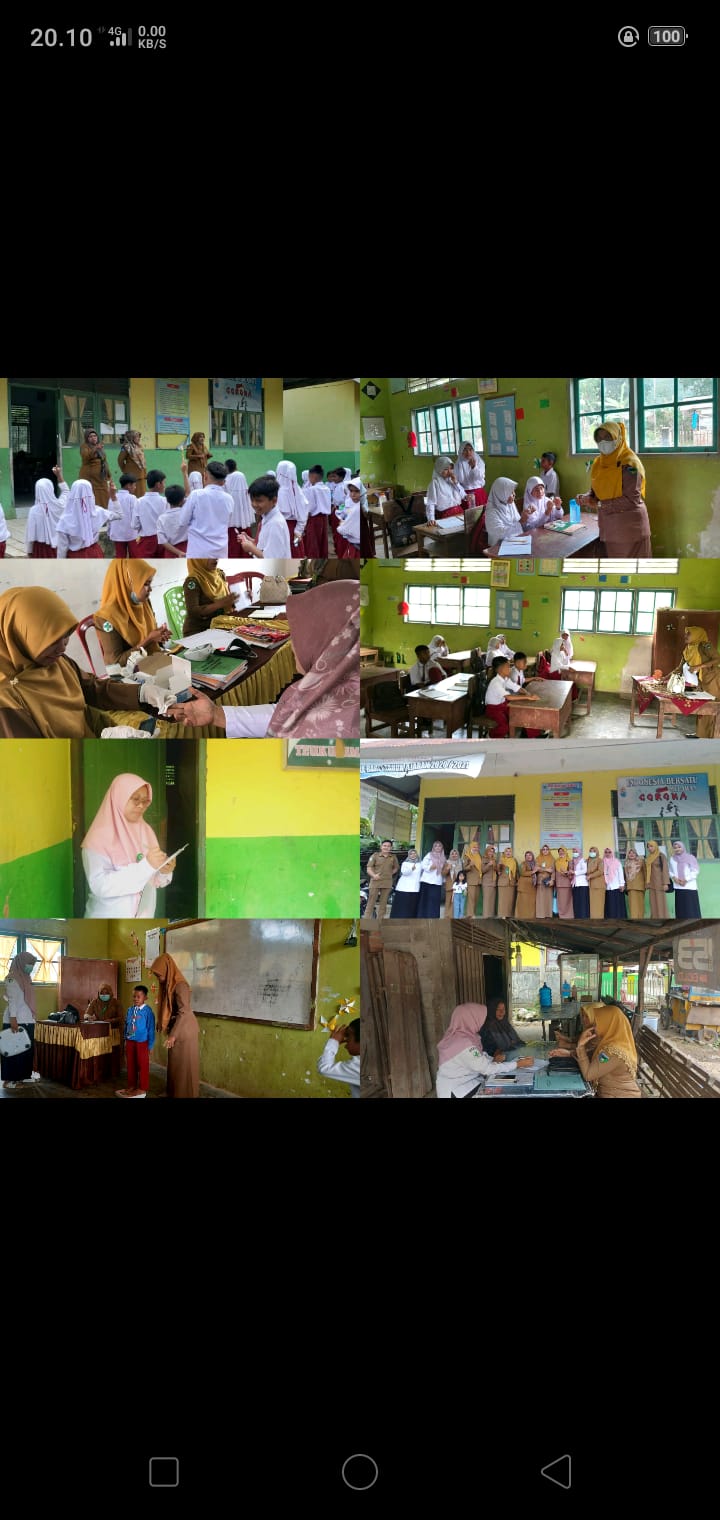 Puskesmas Koto Berapak melaksanakan Kegiatan terintegrasi antar Program