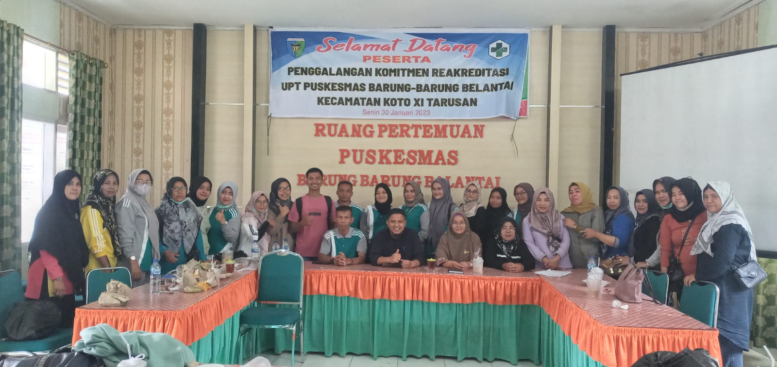 KETUA DPRD Kabupaten Pesisir Selatan menggelar reses di UPT Puskesmas Barung-Barung Balantai 