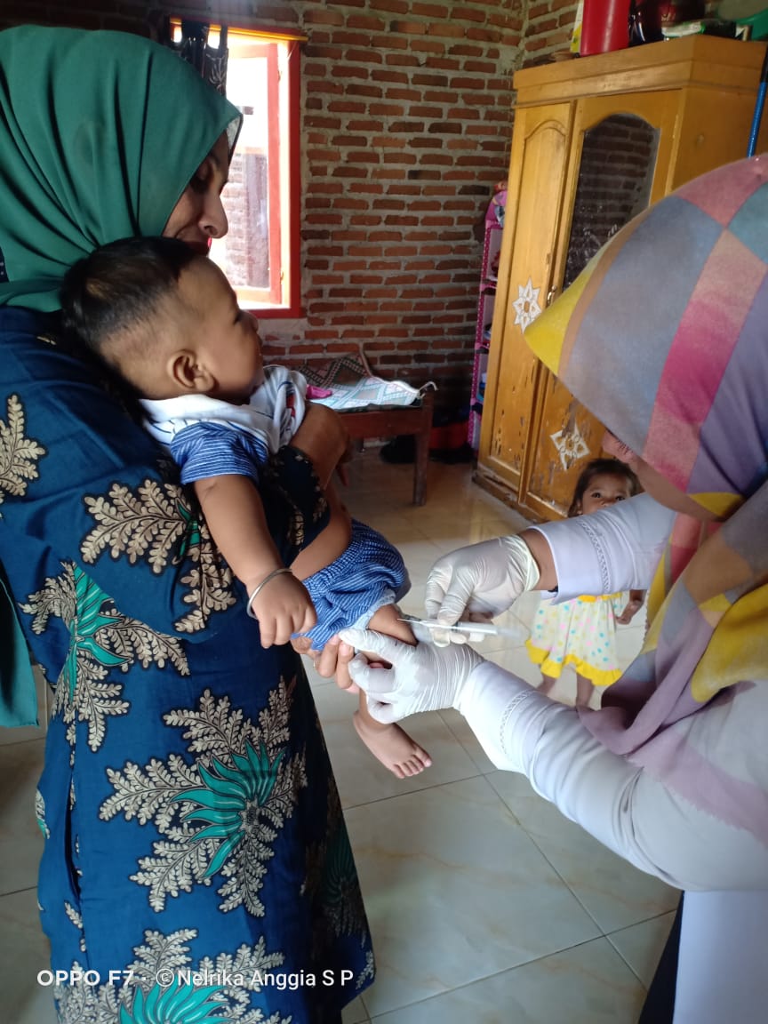 Puskesmas Air haji Posyandu Mawar 5 Koto Langang di daerah binaan Poskesri Luar Parit Rantau Simalen