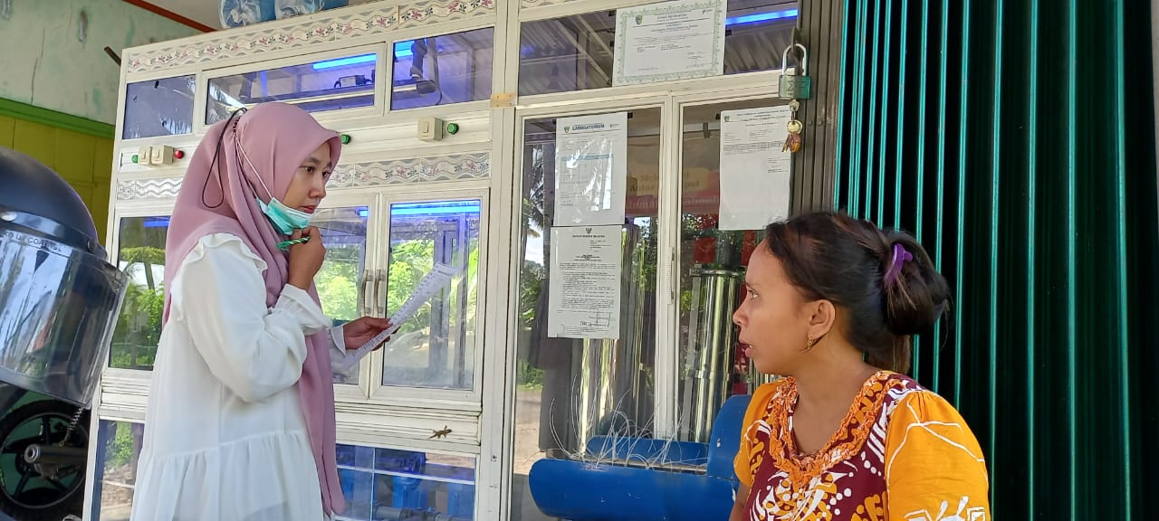 INSPEKSI SANITASI DEPOT AIR MINUM WILAYAH KERJA PUSKESMAS BALAI SELASA