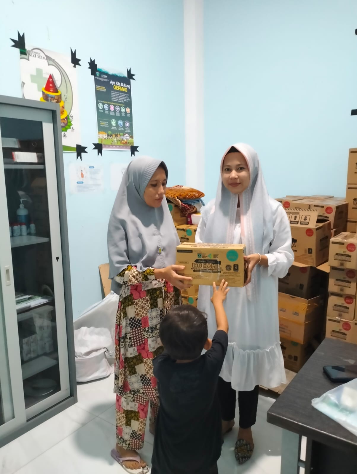 PKM KY Gadang Penyuluhan Ibu Hamil Tentang Isi Piringku Pada Ibu Hamil KEK