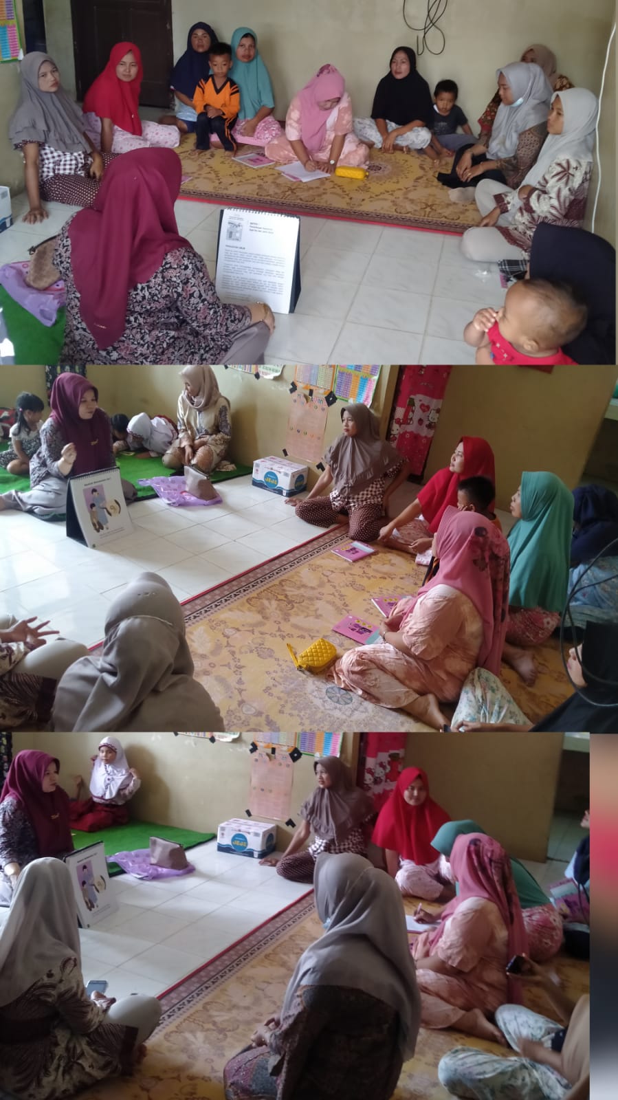 KEGIATAN KELAS IBU HAMIL DI NAGARI PULAU RAJO (Pasir Ganting) WILKER PUSKESMAS AIRPURA