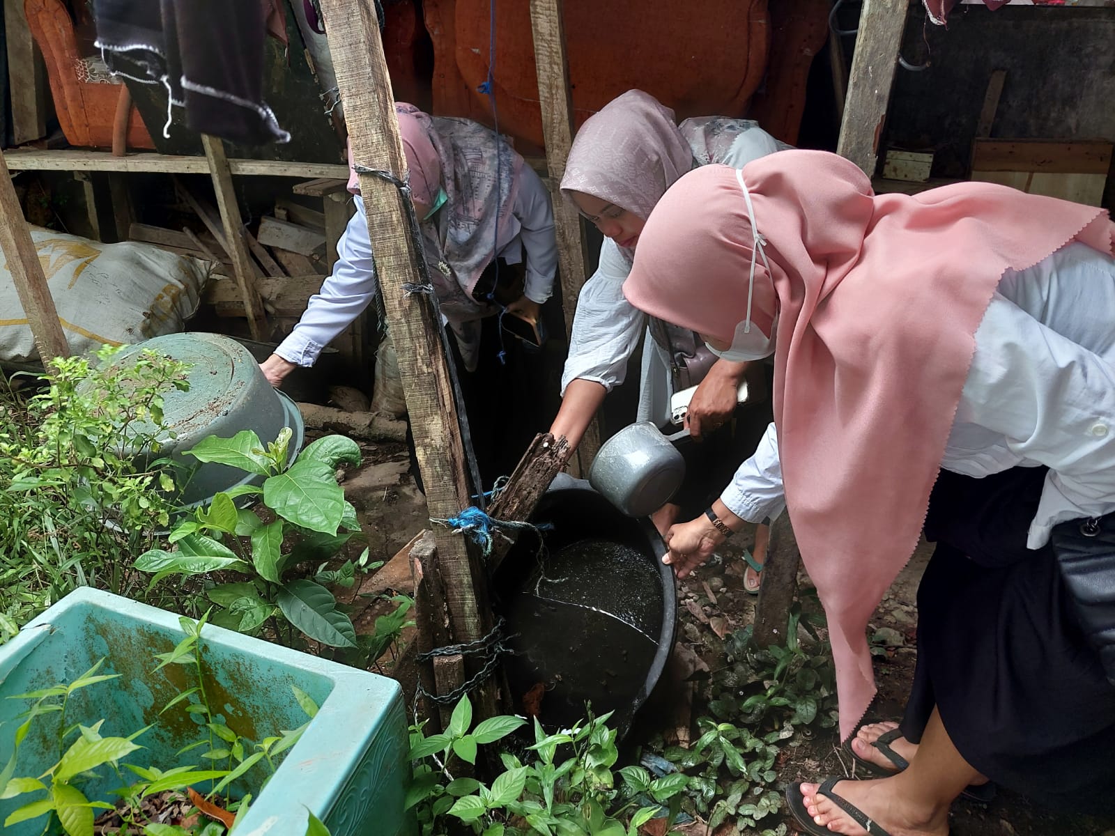 Pelaksanaan Penyelidikan Epidemiologi DBD di Nagari Painan Selatan