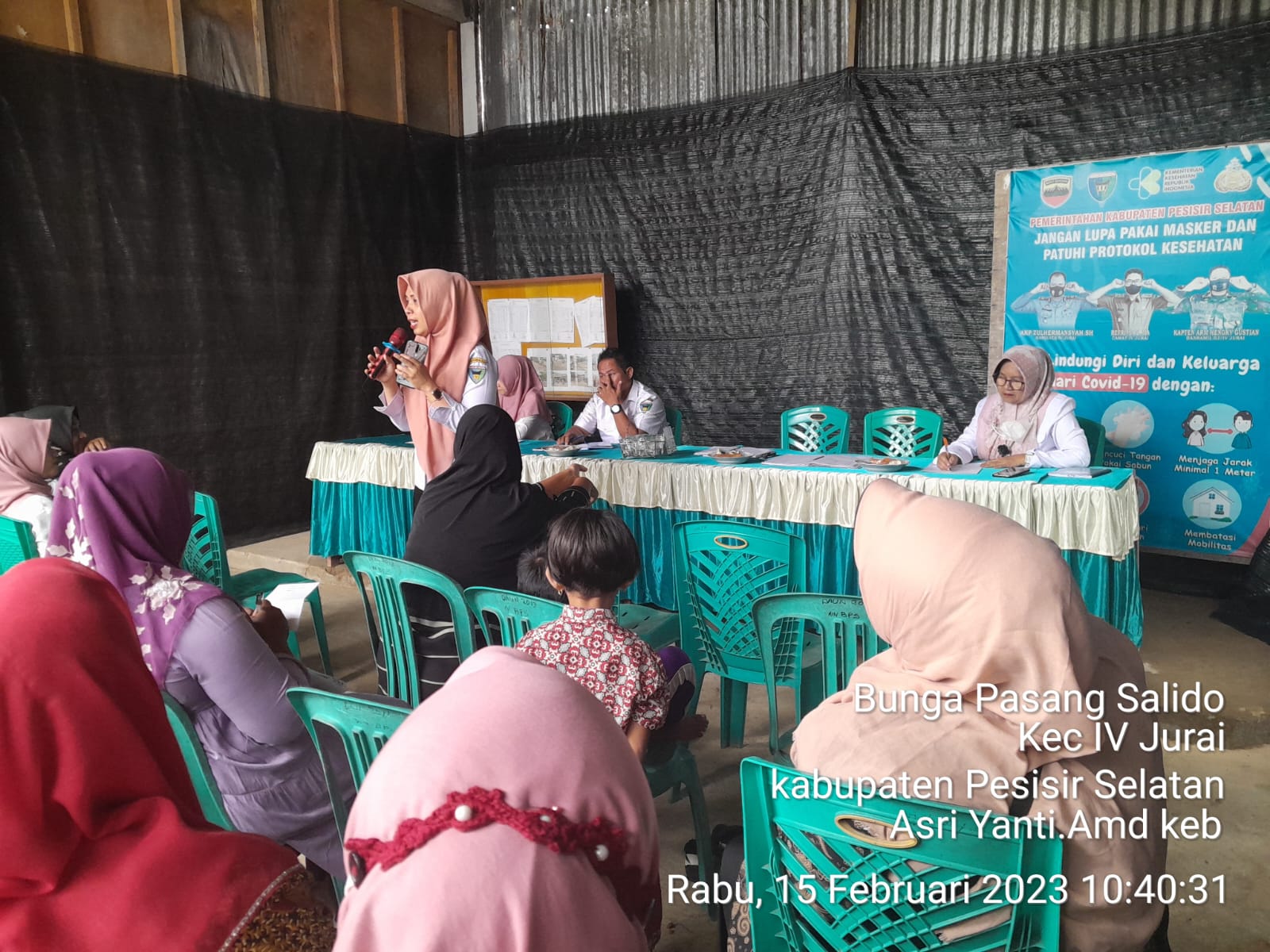 Pembinaan Posyandu Terintegrasi di Nagari Bunga Pasang Salido 