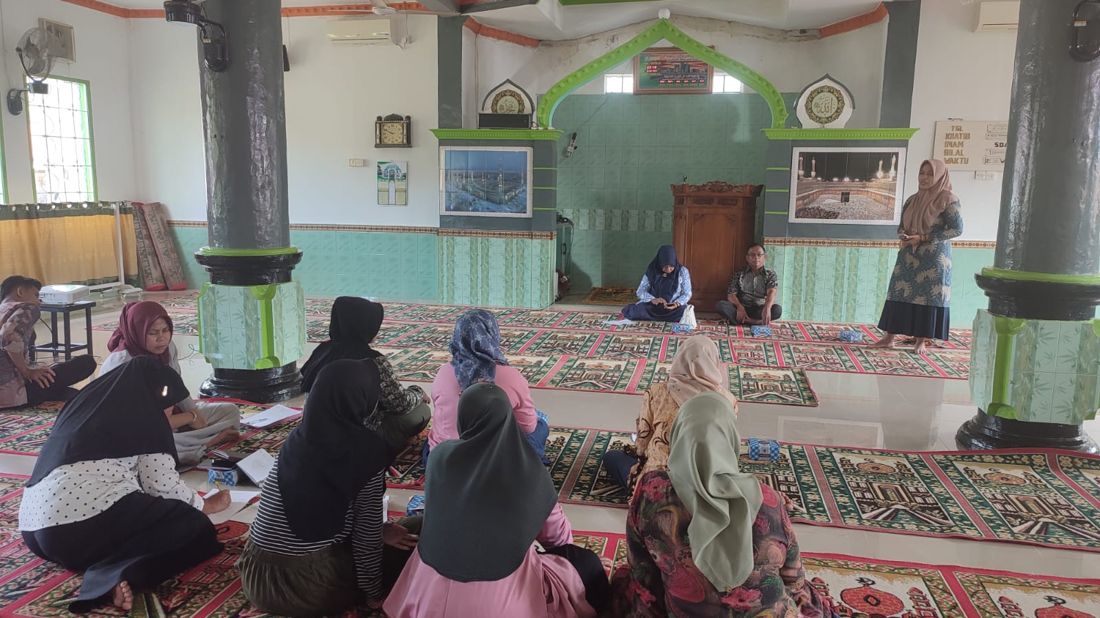 PERTEMUAN PENGELOLAAN DAPUR SEHAT ATASI STUNTING WILKER PUSKESMAS KOTO IV MUDIK