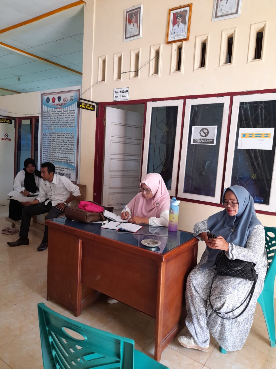 Advokasi dan Koordinasi Ke Kantor Wali Nagari Gantiang Mudik Selatan Surantih