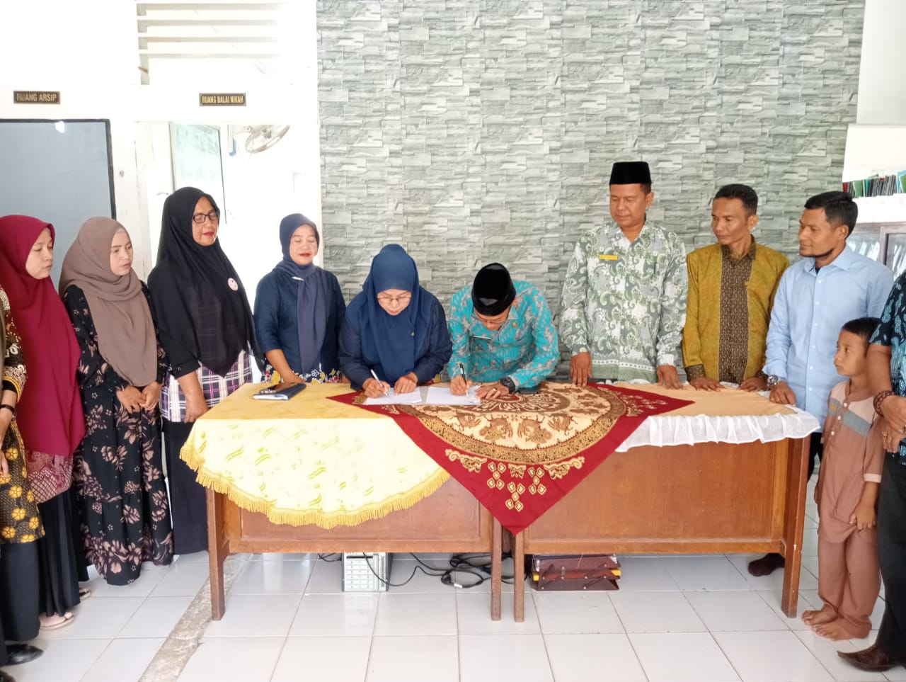 Puskesmas Kayu Gadang Melaksanakan MOU dengan KUA